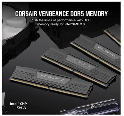 Corsair Vengeance 96GB (2x48GB) DDR5 UDIMM 5600MHz C40 1.25V Desktop Gaming Memo