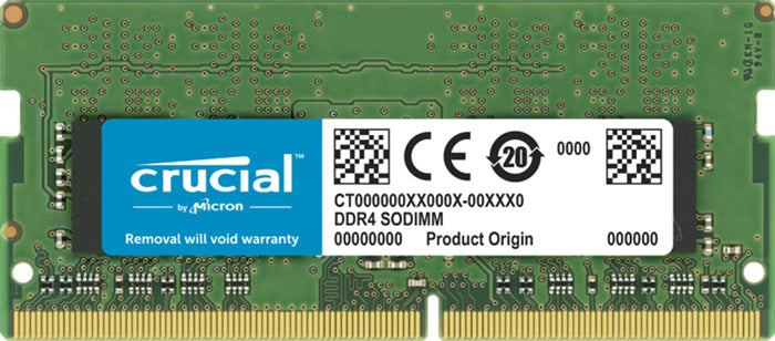 Crucial 32GB (1x32GB) DDR4 SODIMM 3200MHz CL22 1.2V Dual Ranked Laptop Laptop Me