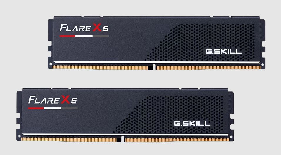 G.SKILL F5-6000J3636F32GX2-FX5 64GB (2 x 32GB)/ DDR5 6000 MT/s/ Timings 36-36-36-96/ Voltage 1.35 V/ Flare X5 / EXPO/XMP 3.0