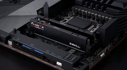 G.SKILL F5-6000J3636F32GX2-FX5 64GB (2 x 32GB)/ DDR5 6000 MT/s/ Timings 36-36-36-96/ Voltage 1.35 V/ Flare X5 / EXPO/XMP 3.0