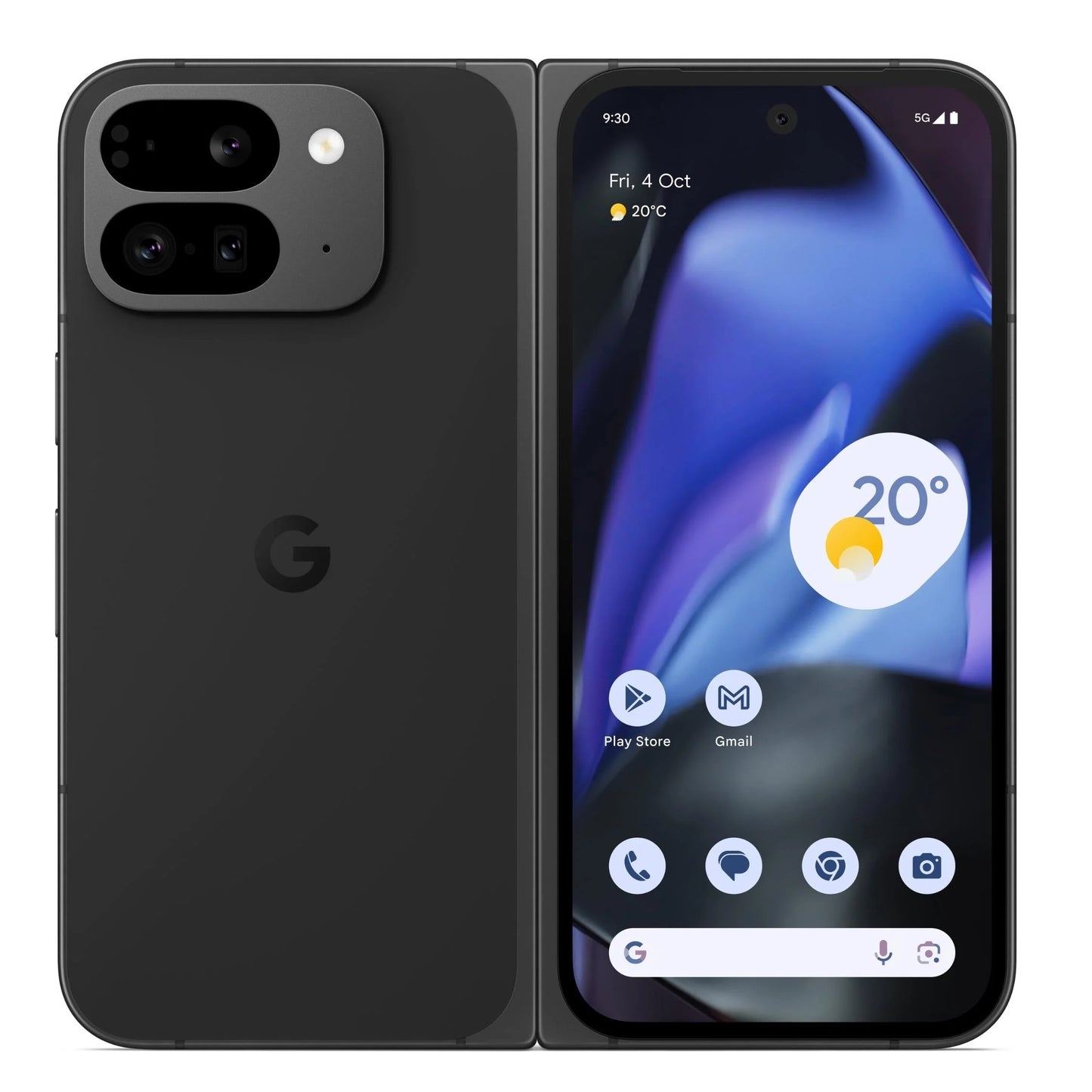Google Pixel 9 Pro Fold 5G 256GB - Obsidian (GA05518-US)*AU STOCK*, 8.0', OLED,120Hz,16GB/256GB, 48MP/10MP, Single+ eSIM, 4650mAh, 2 Years Warranty