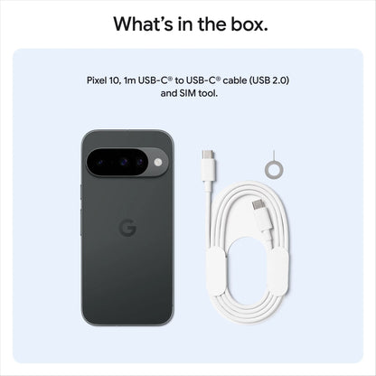 Google Pixel 10 5G 128GB - Obsidian (GA09744-CA)*AU STOCK*, 6.3', OLED, 120Hz, 12GB/128GB, 48MP/10.5MP, Single+ eSIM, 4970mAh, 2 Years Warranty