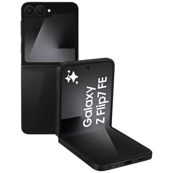 Samsung Galaxy Z Flip7 FE 5G 128GB - Black *AU STOCK*, 6.7', Full HD+, 120Hz, 8GB/128GB, 50MP/10MP, Single+ eSIM, 4000mAh, 2 Years Warranty