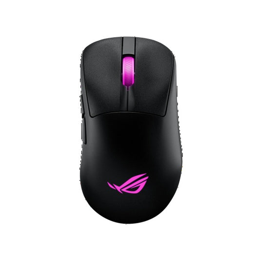 ASUS ROG Keris II Origin Gaming Mouse Black, ROG Micro Switch II, USB/Bluetooth/RF 2.4GHz, 8000 Hz, AURA Sync, 2 m paracord