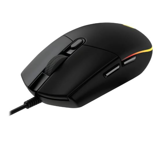 Logitech G203 LIGHTSYNC RGB 6 Button Gaming Mouse 200 – 8,000 dpi USB data for