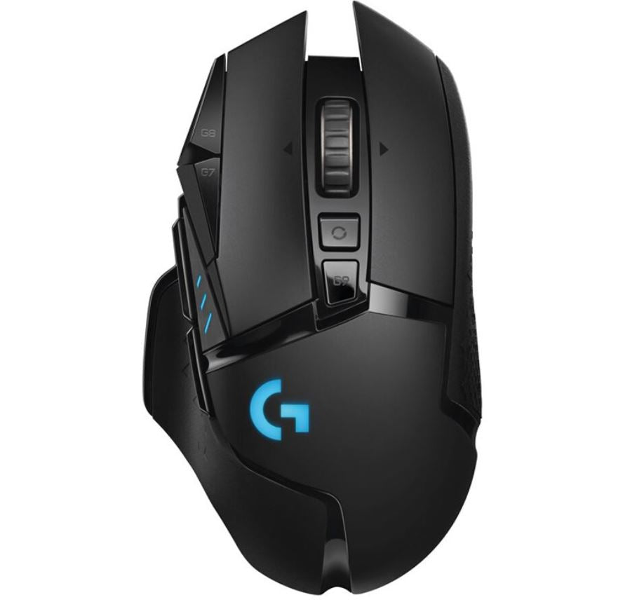 Logitech G502 Lightspeed USB Wireless Gaming Mouse 1ms 16000 DPI Mechanical Butt