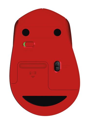 Logitech M331 SILENT PLUS  Wireless Mouse RED DPI (Min/Max): 1000±  1-Year Limi