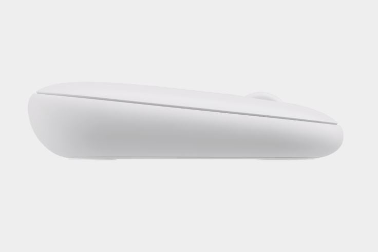 (LS)Logitech Pebble M350S Wireless Optical Mouse White  Graphite 1000 dpi  Bluetooth Low Energy