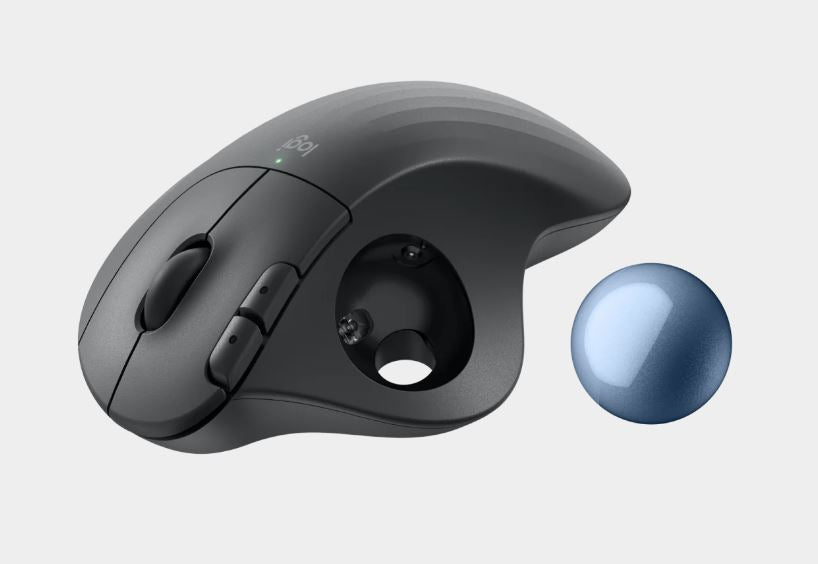 Logitech Ergo M575S Trackball Wireless Mouse  Certified by ergonomists 400 - 200