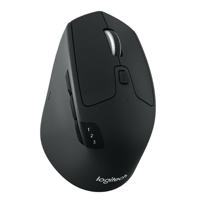 Logitech M720 Triathlon Multi-Device Wireless Bluetooth Mouse with Flow Cross-Co