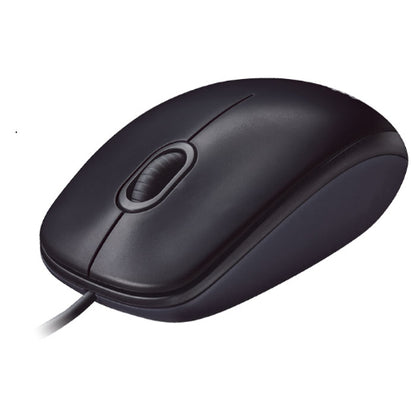 Logitech M90 USB Wired Optical Mouse — 1000dpi, Full Size, PC/Laptop/Mac