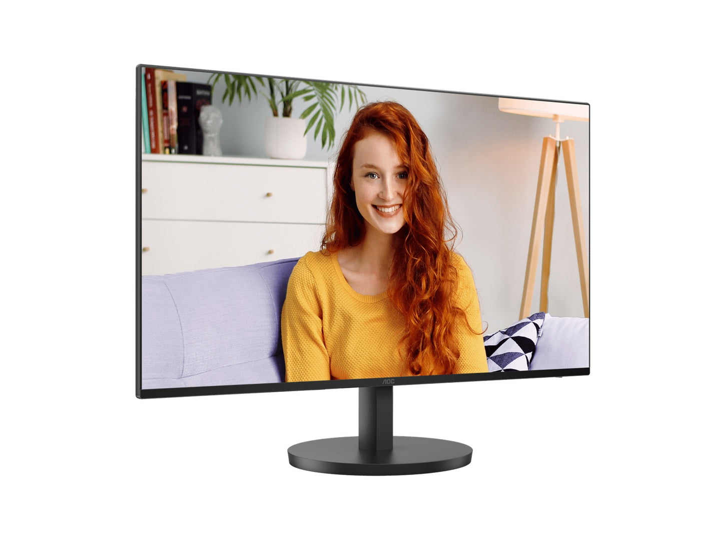 AOC 23.8' 1920 × 1080 FHD. 120Hz. 1ms. 4ms. Anti-Blue Light, USB-C (DP Alt, 65W