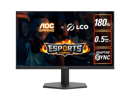 AOC 27'QHD,IPS,180Hz,1ms GtG / 0.5ms MPRT,HDR10,1H1DP, normal stand,Adaptive Syn