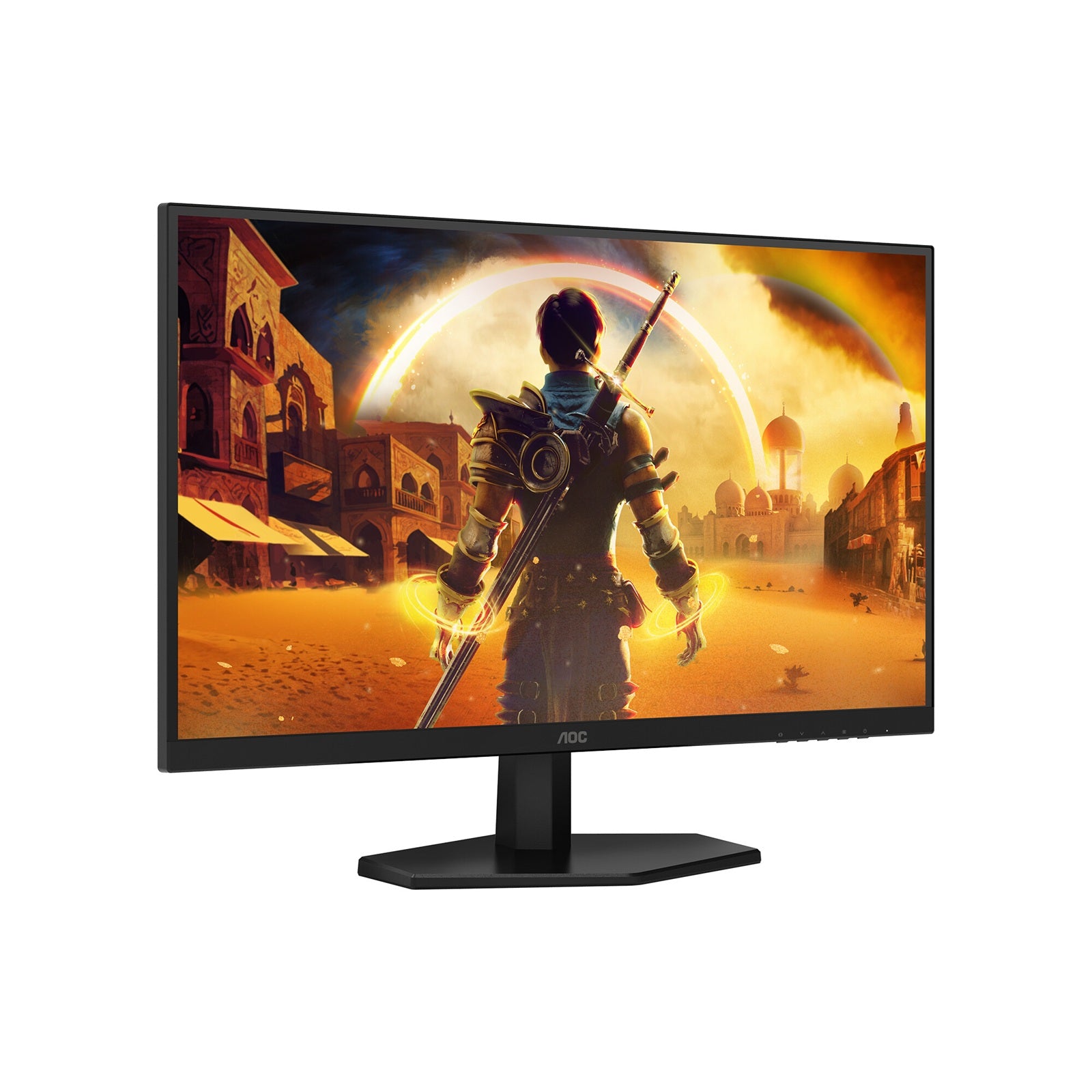AOC 27' 180Hz 2560 × 1440 (QHD) 0.3ms, HDR400, Fast IPS, HDMI2.0 × 1 DisplayPort1.4 × 1 Adaptive Sync,  Height Adjust Gaming Monitor