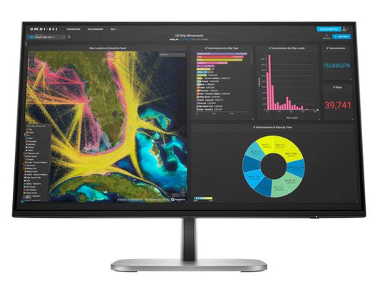 HP Series 5 524PF 23.8' / 24' 100Hz FHD IPS Monitor Anti-Glare 1920x1080 16:9 5ms Height Adjustment Tilt Pivot Swivel DP HDMI 4xUSB Hub 3yrs wty