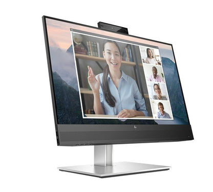 HP E24MV G4 23.8'/24' FHD Conferencing Monitor 1920x1080 16:9 5ms Height Adjusta