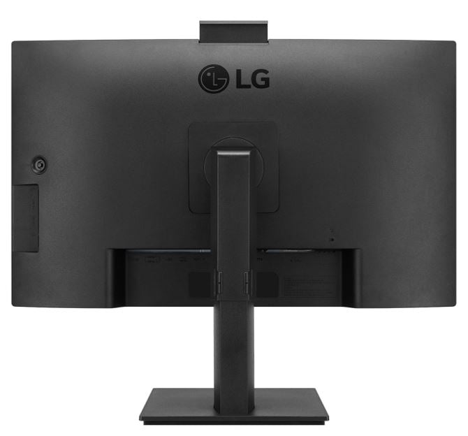 LG 27' IPS 5ms 2K Webcam & Mic, QHD (2560x1440) Pivot Monitor with Built-in Full HD Webcam, Daisy Chain & USB Type-C, Reader Mode, Adjustable Height