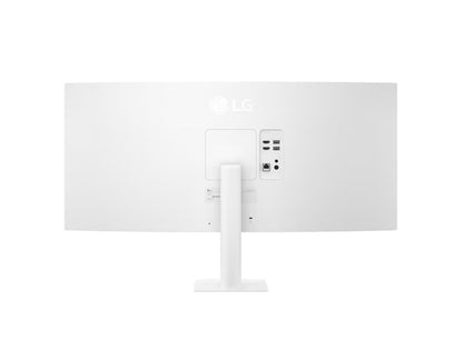 LG Smart Monitor 34' WQHD Curved display with 3440x1440 resolution, sRGB 99%, webOS, AirPlay 2, 2x7W speakers, 100Hz refresh rate & Bluetooth