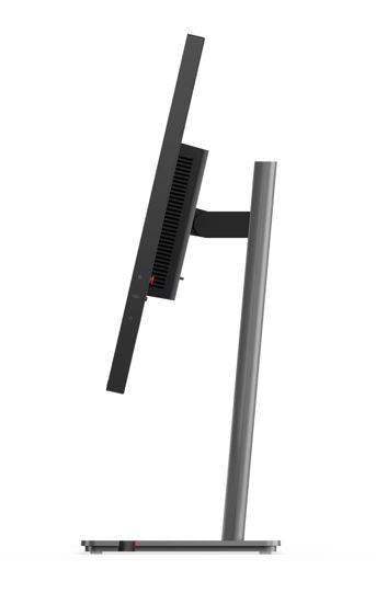 LENOVO ThinkVision P27QD-40 27' QHD Monitor IPS 2560x1440 16:9 Height Adjustable Tilt Swivel Pivot Daisy Chain DP HDMI USB-C Hub RJ45 LAN VESA 3YR