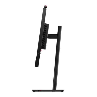 LENOVO ThinkVision T24D-4V 23.8'24' FHD IPS Monitor 1920x1080 16:9 Height Adjustable Tilt Swivel Pivot DP HDMI USB-C hub LAN Hub built-in Webcam Speak