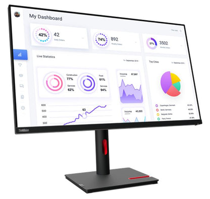 LENOVO ThinkVision T32p-30 31.5'/32' UHD Monitor IPS 4K 3840x2160 16:9 Anti-Glar