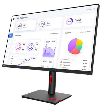 LENOVO ThinkVision T32p-30 31.5'/32' UHD Monitor IPS 4K 3840x2160 16:9 Anti-Glar