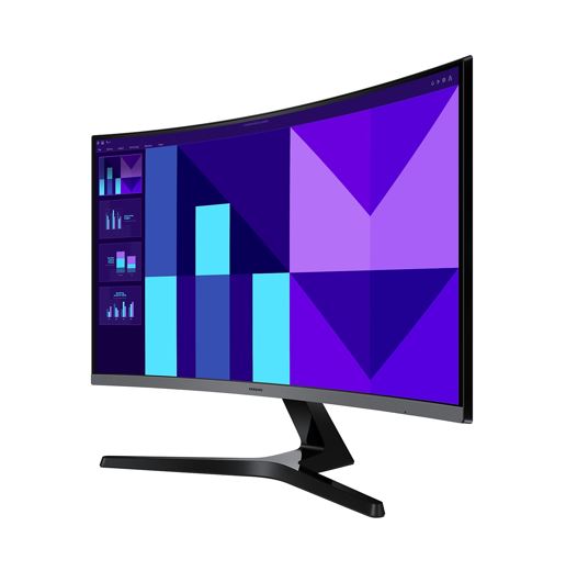 Samsung 27" S39GD FHD 1800R Curved Monitor — 1920x1080, 100Hz, VA, 4ms, HDMI, D-Sub, Eye Saver, 3yr Warranty