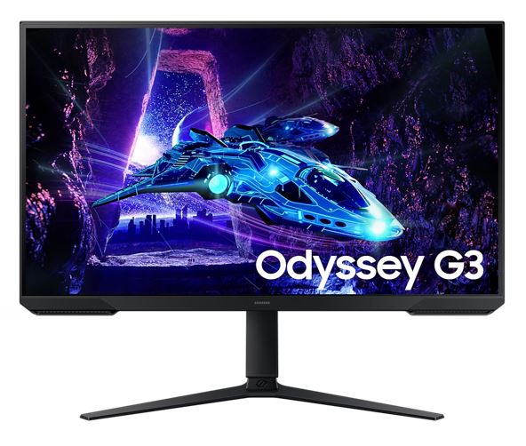 Samsung 32' S30D Odyssey Gaming Monitor FHD 1920x1080 1ms 16:9 180Hz Tilt HAS Swivel Pivot VESA VA HDMI DP HDCP Free Eye Saver Mode Black 3Y WTY