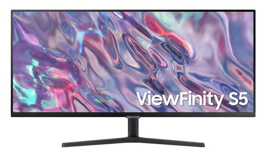 Samsung 34' ViewFinity S50GC UWQHD Ultra-Wide 3000:1 100Hz 3440x1440 21:9 5ms 250 cd/ãŽ¡ HDR10 VA DP 2xHDMI Headphone Tilt Adjustable VESA Black 3Y WTY