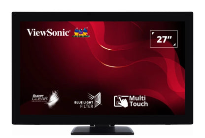 ViewSonic 27' TD2760 10-point Touch Screen, RS232 Serial Port, Advance Ergonomic