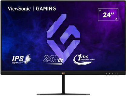 ViewSonic 24" 240Hz SuperClear IPS Gaming Monitor — 1ms, HDR10