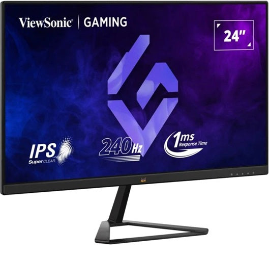 ViewSonic 24" 240Hz SuperClear IPS Gaming Monitor — 1ms, HDR10
