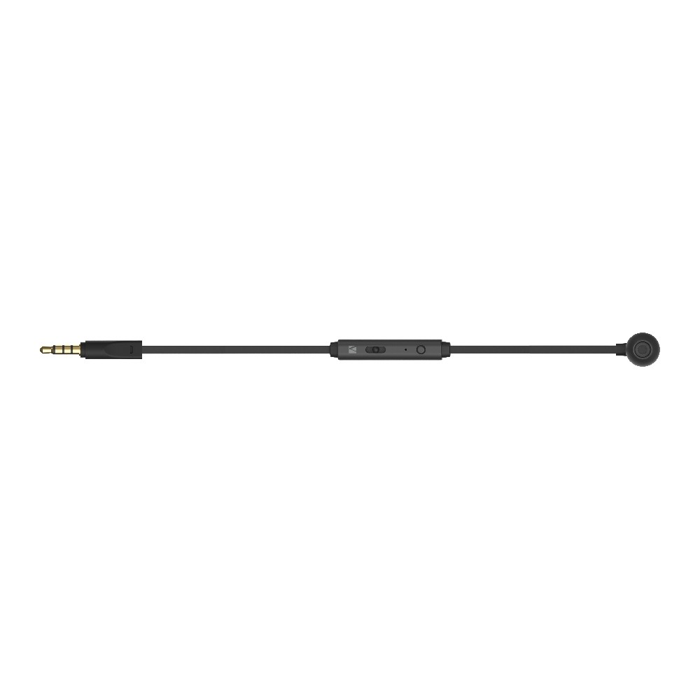 Verbatim In-Ear Earphones with Mic & Volume Control - Space Grey 3.5mm Audio
