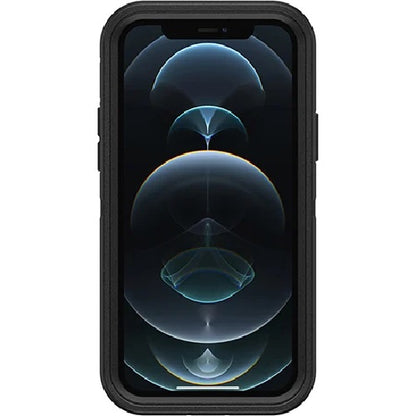 OtterBox Defender Apple iPhone 12 / iPhone 12 Pro Case Black - (77-65401), DROP+ 4X Military Standard, Included Holster, Rugged, 7 Years Warranty