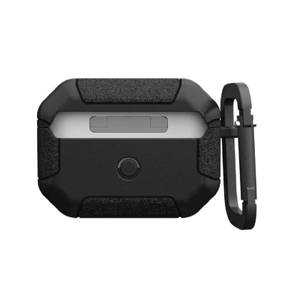 UAG Scout Apple Airpods Pro (2nd Gen) Rugged Case - Black (104123114040),DROP+ Military Standard,Detachable Carabiner, Featherlight,10 Years Warranty