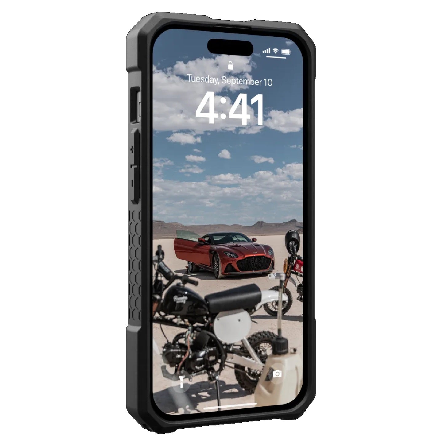 UAG Monarch Pro MagSafe Kevlar Apple iPhone 15 (6.1') Rugged Case - Kevlar Black(114219113940),25ft. Drop Protection (7.6M), 10 Years Warranty