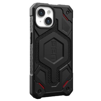 UAG Monarch Pro MagSafe Kevlar Apple iPhone 15 (6.1') Rugged Case - Kevlar Black(114219113940),25ft. Drop Protection (7.6M), 10 Years Warranty