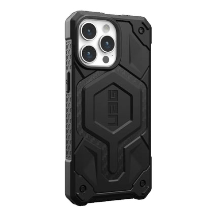 UAG Monarch Pro MagSafe Apple iPhone 15 Pro Max (6.7') Rugged Case - Carbon Fiber (114222114242), 25ft. Drop Protection (7.6M), 10 Years Warranty