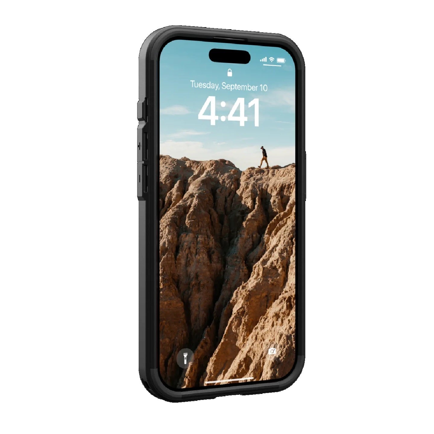 UAG Civilian Magsafe Apple iPhone 15 Pro (6.1') Rugged Case - Black (114275114040), 20ft. Drop Protection(6M),Raised Screen Surround,10 Years Warranty