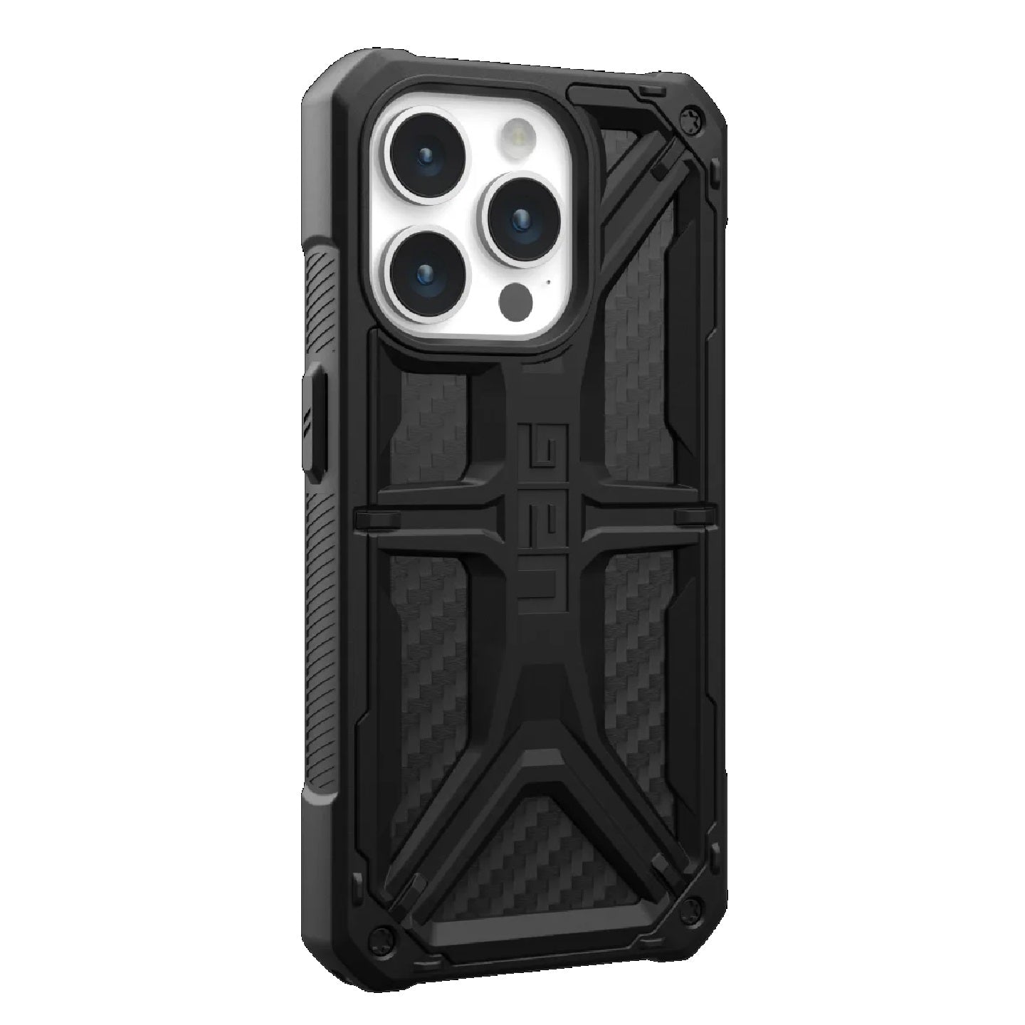 UAG Monarch Apple iPhone 15 Pro (6.1') Rugged Case - Carbon Fiber (114278114242), 20ft. Drop Protection (6M), 5 Layers Protection, 10 Years Warranty