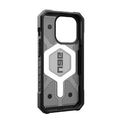 UAG Pathfinder MagSafe Apple iPhone 15 Pro (6.1') Rugged Case - Ash (114281113131),18ft. Drop Protection (5.4M), Tactical Grip, 10 Years Warranty