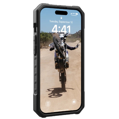 UAG Pathfinder MagSafe Apple iPhone 15 Pro (6.1') Rugged Case - Olive Drab (114281117272),18ft. Drop Protection (5.4M),Tactical Grip,10 Years Warranty