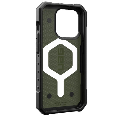 UAG Pathfinder MagSafe Apple iPhone 15 Pro (6.1') Rugged Case - Olive Drab (114281117272),18ft. Drop Protection (5.4M),Tactical Grip,10 Years Warranty