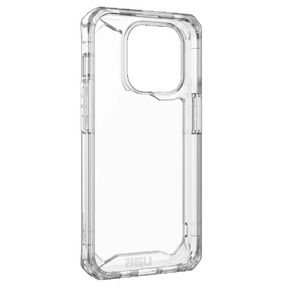 UAG Plyo Apple iPhone 15 Pro (6.1') Rugged Case - Ice (114285114343), 16ft. Drop Protection (4.8M), Raised Screen Surround, 10 Years Warranty