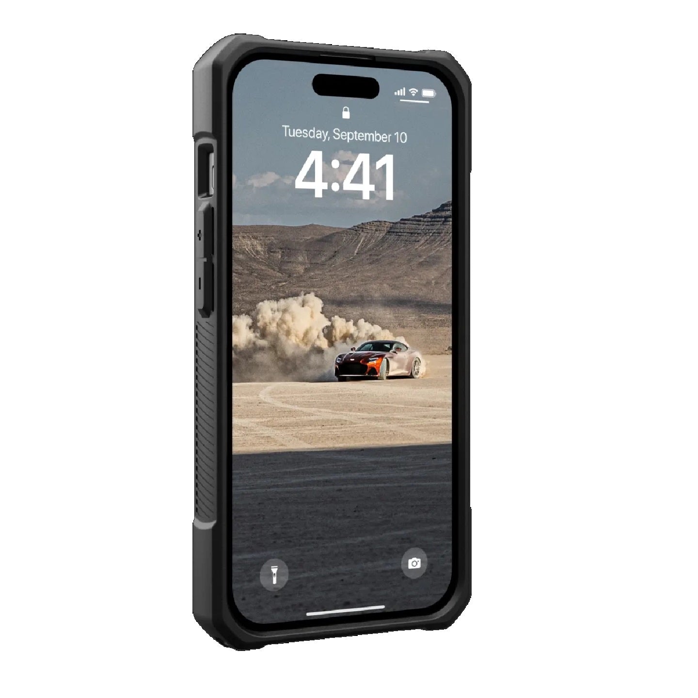 UAG Monarch Kevlar Apple iPhone 15 (6.1') Rugged Case - Kevlar Black (114289113940), 20ft. Drop Protection (6M), 10 Years Warranty