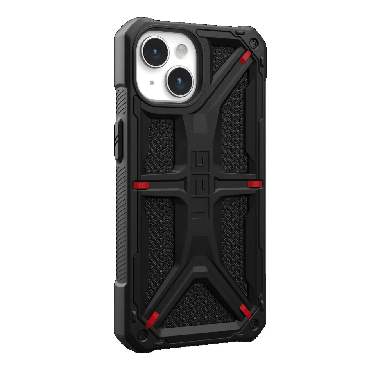 UAG Monarch Kevlar Apple iPhone 15 (6.1') Rugged Case - Kevlar Black (114289113940), 20ft. Drop Protection (6M), 10 Years Warranty