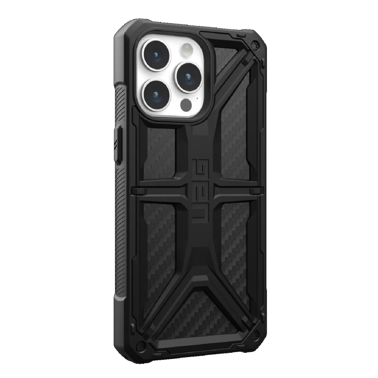UAG Monarch Apple iPhone 15 Pro Max (6.7') Rugged Case - Carbon Fiber (114298114242), 20ft. Drop Protection (6M), Tactical Grip, 10 Years Warranty