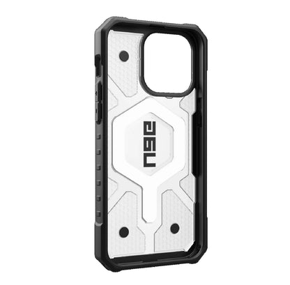 UAG Pathfinder MagSafe Apple iPhone 15 Pro Max (6.7') Rugged Case - Ice (114301114343), 18ft. Drop Protection (5.4M), Tactical Grip, 10 Years Warranty