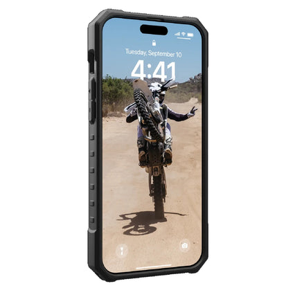 UAG Pathfinder MagSafe Apple iPhone 15 Pro Max (6.7') Rugged Case - Olive Drab(114301117272),18ft. Drop Protection(5.4M), 10 Years Warranty