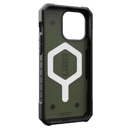 UAG Pathfinder MagSafe Apple iPhone 15 Pro Max (6.7') Rugged Case - Olive Drab(114301117272),18ft. Drop Protection(5.4M), 10 Years Warranty